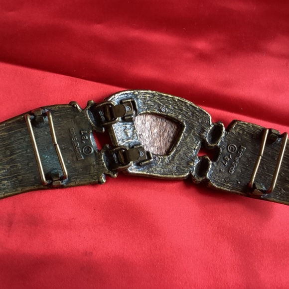 Beautiful Brass Bronze Belt Buckle main image 6